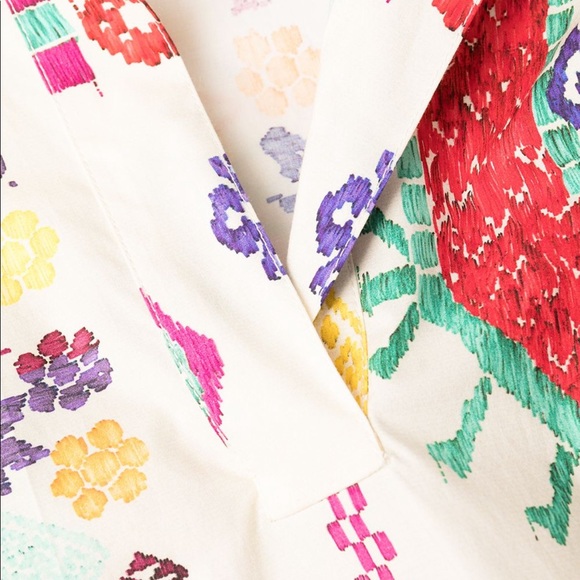 ETRO
Vulcano Print Long Sleeve Cotton Dress 46 NWT - Picture 11 of 16